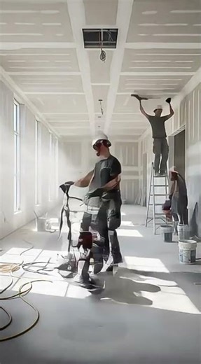 Contemporary Formal Dining Hall with sculptural chandelier #epoxy #epoxyartfloor #interior #epoxyart