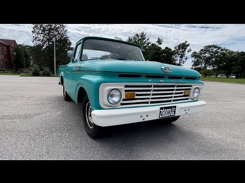 1963 Ford F100 Review