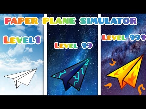 ✈️✨ Paper Plane Simulator – Full Gameplay & Exploration! ✨✈️