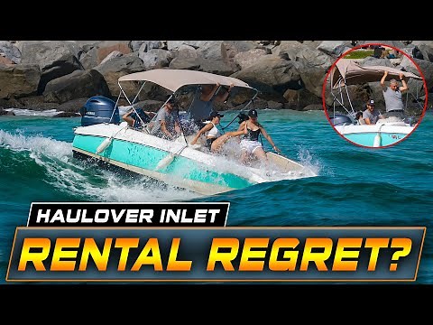 RENTAL BOAT GONE WRONG AT HAULOVER INLET! | WAVY BOATS