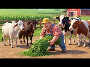 Old MacDonald Had a Farm | Learn Animals Educational Video for Kids 🐄🐓