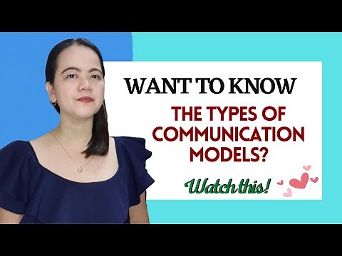 3 MAJOR TYPES OF COMMUNICATION MODELS #linear #interactive #transactional