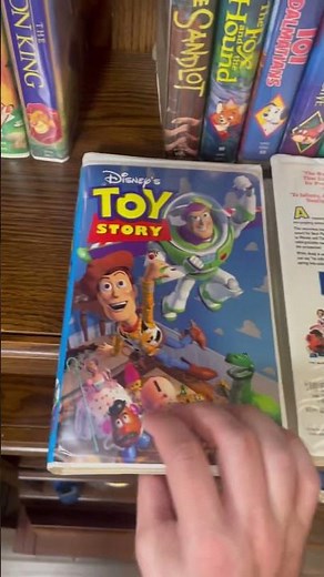 Toy Story 1 & 2 on VHS