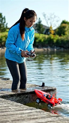 Mini Remote Control Boat – Super Fast Water Test