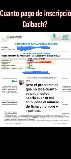 Instrucciones de Pago e Inscripción en Colbach