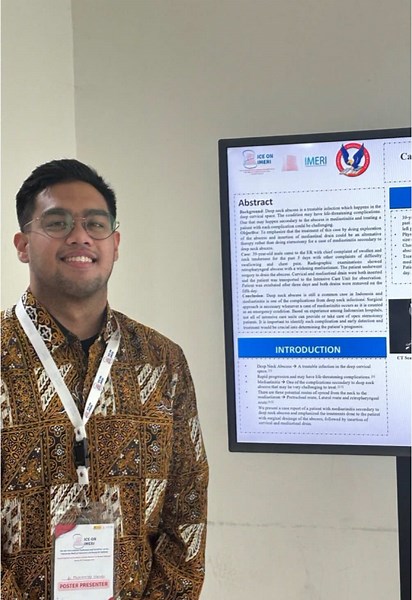 First ever Case Report Poster Presentation ✅ #fyp #tiktok #foryou #doctor #dokter #dokterindonesia #fk #kedokteran #jjtiktok