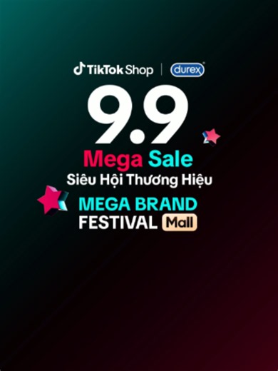 Deal xịn thế này không gom là tiếc hùi hụi! Từ 3 - 10.9 Siêu Hội Thương Hiệu đổ bộ 💥 Giảm đến 49% Freeship toàn quốc Giao hỏa tốc, đóng gói kín đáo bảo mật tên sản phẩm Bấm ngay vào giỏ hàng bên dưới để săn deal chạm đỉnh thôi cả nhà ơi! 👇 #DurexVietnam #TikTokShop99 #SieuHoiThuongHieu