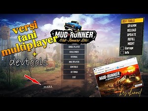 CARA INSTALL DAN SETTING MUDRUNNER VERSI TANI MULTIPLAYER "22.03.19"