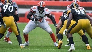 Chris Hubbard knows better than most what to expect from Pittsburgh, ready to enter Heinz Field through visitors’ tunnel