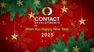 Contact Development wishes you a Happy New Year! May it be filled with joy and prosperity in the New Year ahead | Contact Developments
