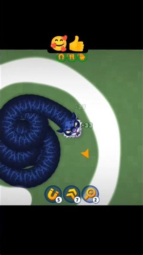 Wormat.io double snake handshot #goviral #wormszone