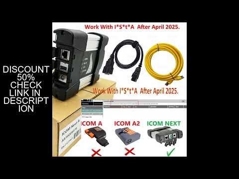 1:1 ICOM NEXT For BMW Diagnostic Tool ECU Coding Programming OBD Scanner ICOM A2 Work With I*S*t*A A