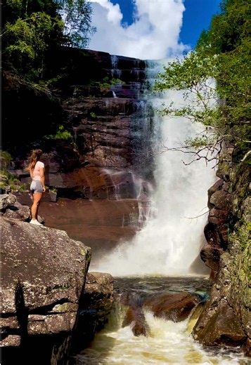 Jungle vibes right outside 📍Oslo 🤩🇳🇴 #norway #waterfall