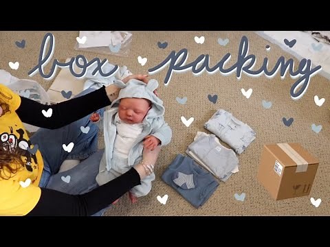 Box Packing of Wilby, Reborn Baby I Made! | Kelli Maple