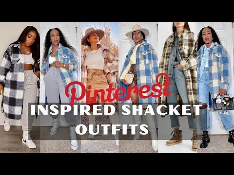 6 WAYS TO STYLE A SHACKET | Pinterest Inspired Shacket Outfits | KASS STYLZ