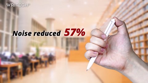 WRITECH Gel Pens Fine Point: 0.5mm No Smear & Smudge Black Ink Pen Click for Journaling Sketching Drawing Notetaking Retractable Extra Finepoint Smooth Writing Silent Pen Set Non Bleed 8ct Up-Gel