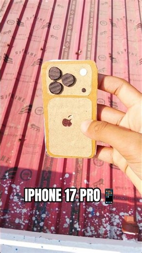IPHONE 17 PRO 📱 #shorts #craft #diy #iphone