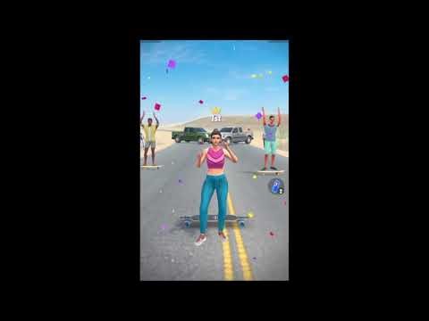 Downhill Skateboard Racing Full HD Gameplay #2