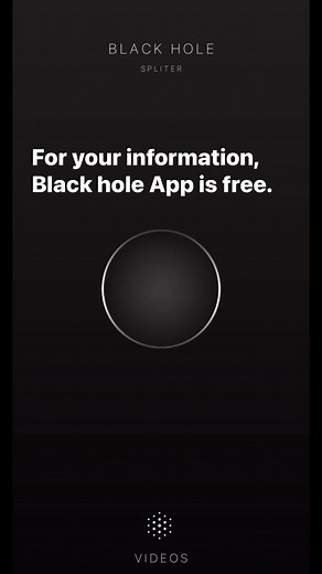 The Black hole App is free | Alabi Alasela