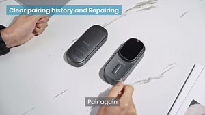 Wuloo Hands Free Two Way Wireless Intercom Doorbell for Home Classroom, Outdoor unit only for expandable（Only Outdoor Unit, CAN NOT Work Without Indoor Unit, Gray)