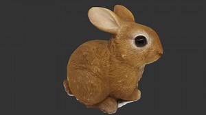 Netherland Dwarf Rabbit - 3D model by shanteltay