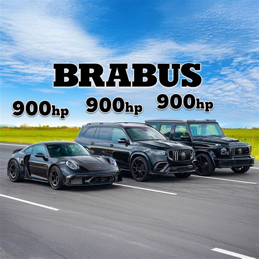 The ultimate Brabus drag race is HERE! 🔥😱 | carwow