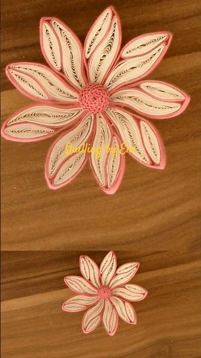 Unique quilled Flower #diy #bastelanleitung #quilling #papiererstellung #paperart #flowers #viral