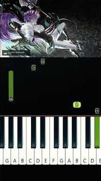 Song For Wemmbu - PLAYFUL MASSACRE - Azali (EASY Piano Tutorial)