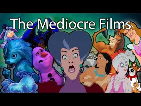 Ranking Every Disney Movie EVER (The Mediocre Films)