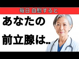 【衝撃】毎日の自慰行為が前立腺に与える影響 – 泌尿器科医が20年の経験から解説