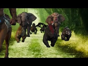 Monster animal stampede / animals Stampede / stampede animals / jumanji / rodeo stampede /zoo escape