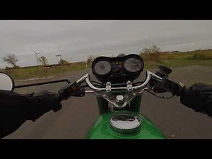 Zündapp KS175 Umbau - Testfahrt