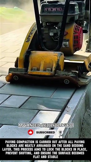 Perfecting the Surface: The Paving Compaction Process !! #shorts #innovation #tools