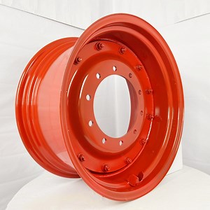 [Hot Item] High-Quality Agricultural Machinery Red Steel Wheel Rim 26 Inch