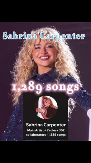 How may songs do my fav artists hage #taylorswift #oliviarodrigo #sabrinacarpenter #blowup