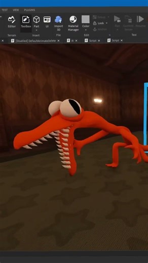 I remade EVERY RAINBOW FRIEND into ROBLOX DOORS! #short