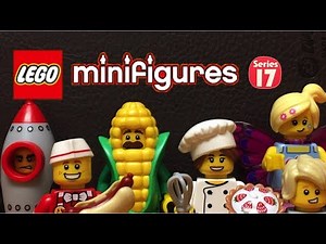 LEGO MINIFIGURES SERIES 17 REVIEW, STORY & OPENING BLIND BAGS