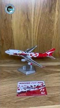 Mô hình máy bay B747-400 Qantas "Formula 1", HX Models tỉ lệ 1:400 #mohinhmaybay #aircraftmodel