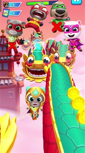 hero Tom vs tom vs Ben vs Angela! new charectors unlock #TalkingTom #FunnyCartoon #Shorts