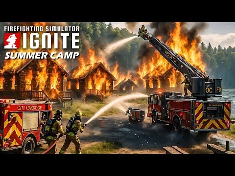 Gasexplosion im Feriencamp! Neues SUMMER CAMP DLC im Einsatz! 💥 Firefighting Simulator Ignite