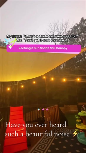 Rectangle Sun Shade Sail Canopy - Outdoor Patio Shade Cloth, Sunshade Fabric Awning for Pergola, Backyard, Porch, Garden & Carport Shelter Cooling #waterproofchaircover #linensheetsbenefits #stronganddurable #windshieldcover #summerhomedecor #outdoorhomedecor #homeimprovementdiy #outdoormom #outdoorproducts #cooloutdooraccessoriesx