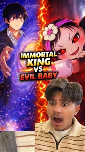 Immortal king vs Demon king 👿 #anime #new #animeshorts #youtubeshorts #explained