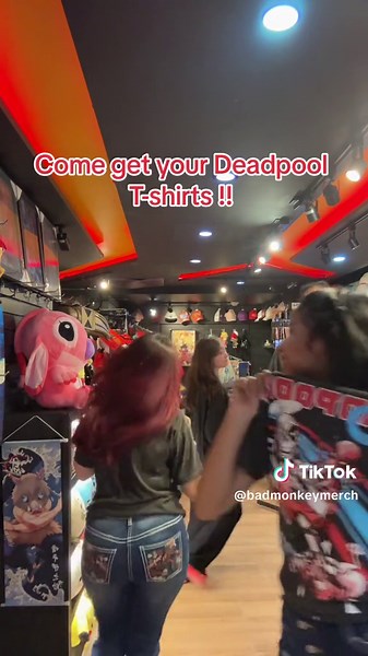 Camisas de Deadpool disponibles en Badmonkey