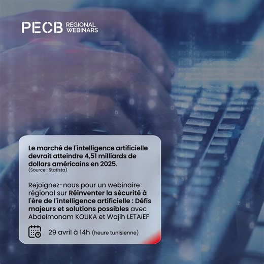 132 reactions | Participez à un webinaire exclusif organisé par PECB...