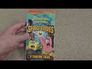 SpongeBob SquarePants: Nautical Nonsense and Sponge Buddies 2002 VHS and DVD