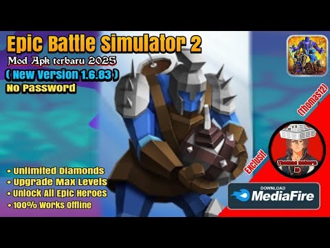 Epic Battle Simulator 2 Mod Apk 1.6.83 Version 26 Nov 2025