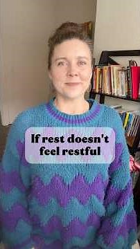 This gentle practice tells your body it's safe to rest #burnoutrecovery #somatic #healing