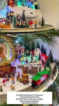 The Ultimate Disney 75-Character Tabletop Christmas Tree