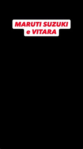 Maruti Suzuki’s first electric vehicle, the all-new e Vitara is coming soon It will be offered with a comprehensive eco-system comprising: ⚡Battery as a service (BaaS) scheme ⚡”One India One platform” with “E for me” app ⚡Home charger installation before vehicle delivery ⚡Subscription model ⚡Assured buyback of used e Vitaras ⚡Service support via 1.5 lakh trained professionals ⚡Over one lakh charging points across India by 2030 The e Vitara is expected to feature: ⚡Option of 61-kWh or 41-kWh batt