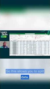 Excel Hack: Fix Excel dates with Text to Columns #excel #exceltips #excelhack